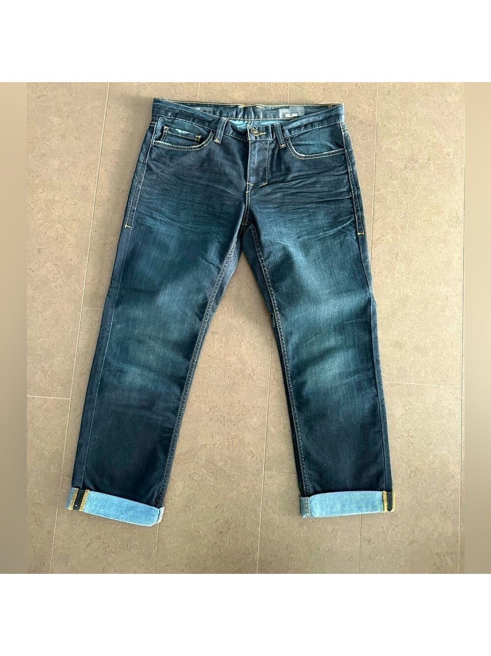 William Rast denim crops size